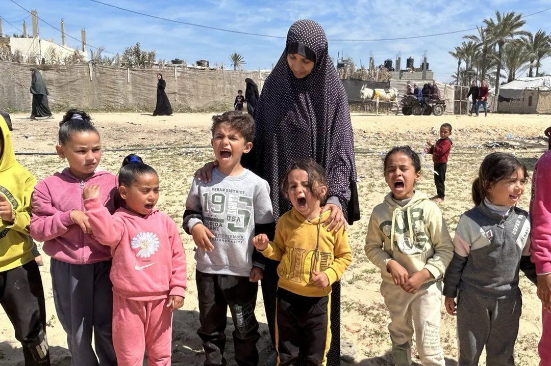 نشاط ترفيهي للأطفال في مخيمات النزوح